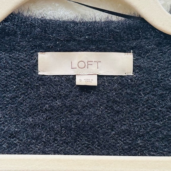 Ann Taylor LOFT ~ Women's Black Cardigan Sweater - Picture 2 of 2